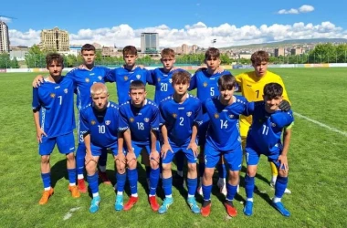Naționala de juniori U15 a Moldovei a învins selecționata Armeniei
