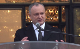 Discursul integral al președintelui Igor Dodon