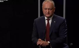  Dodon a explicat cum vor fi provocate alegerile parlamentare anticipate după scrutinul prezidențial