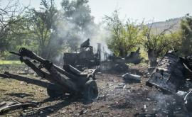 Azerbaidjan a anunțat despre distrugerea unei coloanei militare armene în Karabah