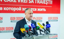 Dodon În această campanie oponenții au lovit în familie în copii în soție