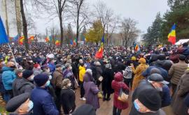 IGP În timpul protestului au fost încălcate normele sanitare