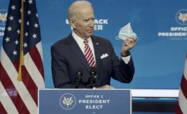 Biden le va cere tuturor americanilor să poarte măști în primele 100 de zile de mandat