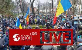 Новый протест фермеров в центре столицы LIVE UPDATE