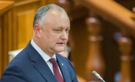 Dodon neagă zvonurile apărute Vreau să devin deputat nu prin ușa din spate dar prin ușa din față