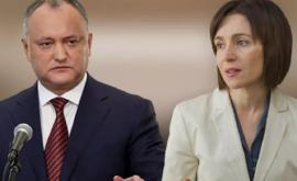 Sandu infirmă că a avut discuții separate cu Dodon