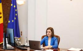 Maia Sandu se va adresa participanților la sesiunea de primăvară a APCE