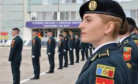 A început înscrierea la studii la Academia Militară Alexandru cel Bun