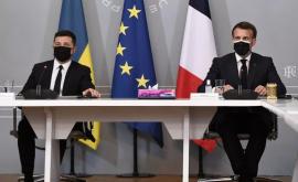 Macron a lăsat fără atenție subiectul aderării Ucrainei la NATO