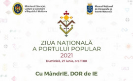 Ești invitat la Ziua Națională a Portului Popular