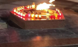 Вечный огонь на мемориале в Кагуле снова зажгли 