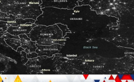 Украина по ночам погружается во мрак спутниковые снимки