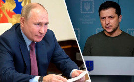 Kremlinul a apreciat posibilitatea întîlnirii între Putin și Zelensky