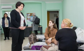 Natalia Gavrilița a vizitat Centrul Blue Dot de lîngă punctul de trecere a frontierei Otaci