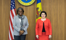 Natalia Gavrilița sa întâlnit cu ambasadoarea SUA la ONU Linda ThomasGreenfield