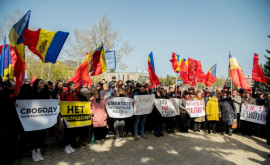 Protest la Cahul Se cere eliberarea președintelui de raion