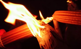 Focul Haric va fi adus sîmbătă seara la Chișinău 