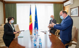 Natalia Gavriliţa întrevedere de rămasbun cu ambasadorul României