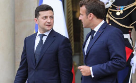 Zelenski şi Macron au avut o convorbire telefonică lungă şi semnificativă