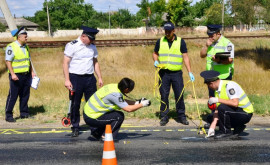 În orașul Ungheni a avut loc un exercițiu comun privind cercetarea locului faptei