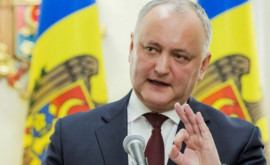 Cum comentează Dodon perchezițiile de la contabila PSRM