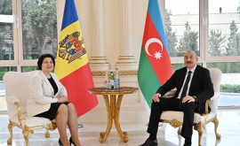 Natalia Gavrilița a avut o întrevedere cu Președintele Azerbaidjanului Ilham Aliyev 
