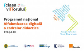 Fundația Orange a ajutat la alfabetizarea digitală a mai mult de 4300 de profesori din învățământul general