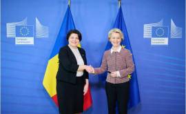 Primministrul Natalia Gavrilița sa întîlnit cu președintele Comisiei Europene Ursula von der Leyen