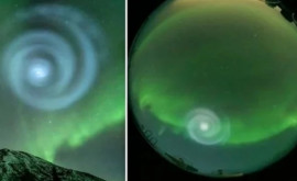 Locuitorii din Alaska au observat pe cer o lumină neobișnuită