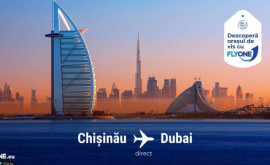 Chișinău Dubai Zboruri directe cu FLYONE
