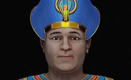 Chipul unuia dintre cei mai bogați faraoni a fost reconstituit pe baza craniului 