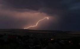 Imagini spectaculoase cu natura care sa dezlănțuit deasupra Tohatin