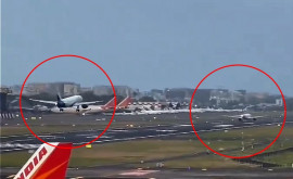 В шаге от трагедии Два самолета едва не столкнулись на одной взлетной полосе