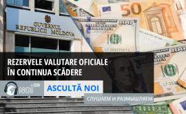 Ascultă Noi Rezervele valutare ale Moldovei continuă să scadă