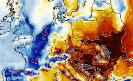 Aflată în epicentrul unei anomalii de temperaturi ridicate în Moldova se așteaptă furtuni