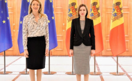 Maia Sandu a felicitato pe Roberta Metsola