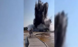Fugiți Întrun parc din SUA sa produs o explozie puternică chiar în fața vizitatorilor