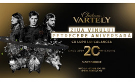 Vinăria Chateau Vartely sărbătorete 20 de ani de excelență și vinuri extraordinare