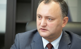 Dodon Prima ședință a Consiliului Suprem de Securitate va fi la tema furtului miliardului