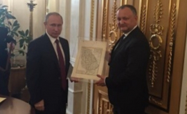 Igor Dodon se va întîlni cu Vladimir Putin