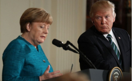 Trump a refuzat cererea de a da mîna cu Merkel VIDEO