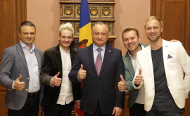 SunStroke Project în vizită la Președinție FOTO