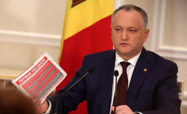 Dodon a îndemnat România să nu intervină în afacerile interne ale Moldovei