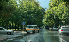 В столице изза аварии затруднено движение на одном участке