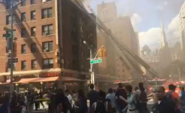 Incendiu puternic întrun bloc din Manhattan
