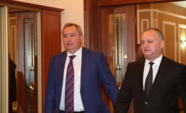 Dodon anunță cînd vine Rogozin la Chișinău