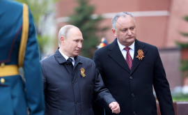 Dodon îș așteaptă pe Putin la Chișinău