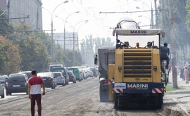 Reabilitarea unor tronsoane provoacă ambuteiaje în capitală