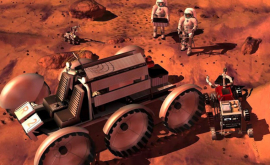 Astronauților li sa povestit unde vor trăi pe Marte FOTO