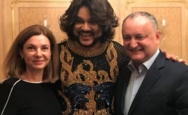 Dodon surprins alături de Kirkorov VIDEO